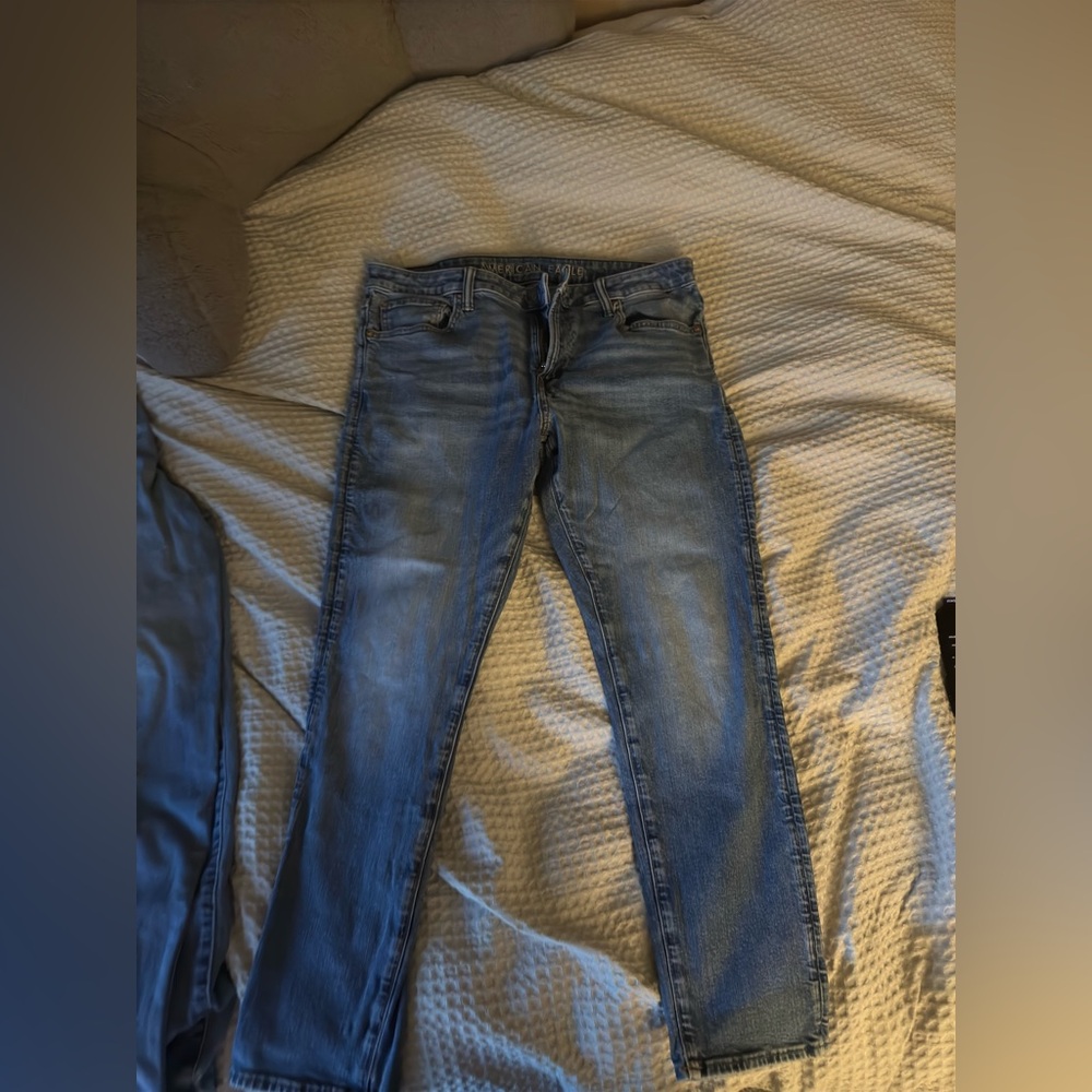 American Eagle AirFlex+ Athletic Skinny Jeans Size 36x30